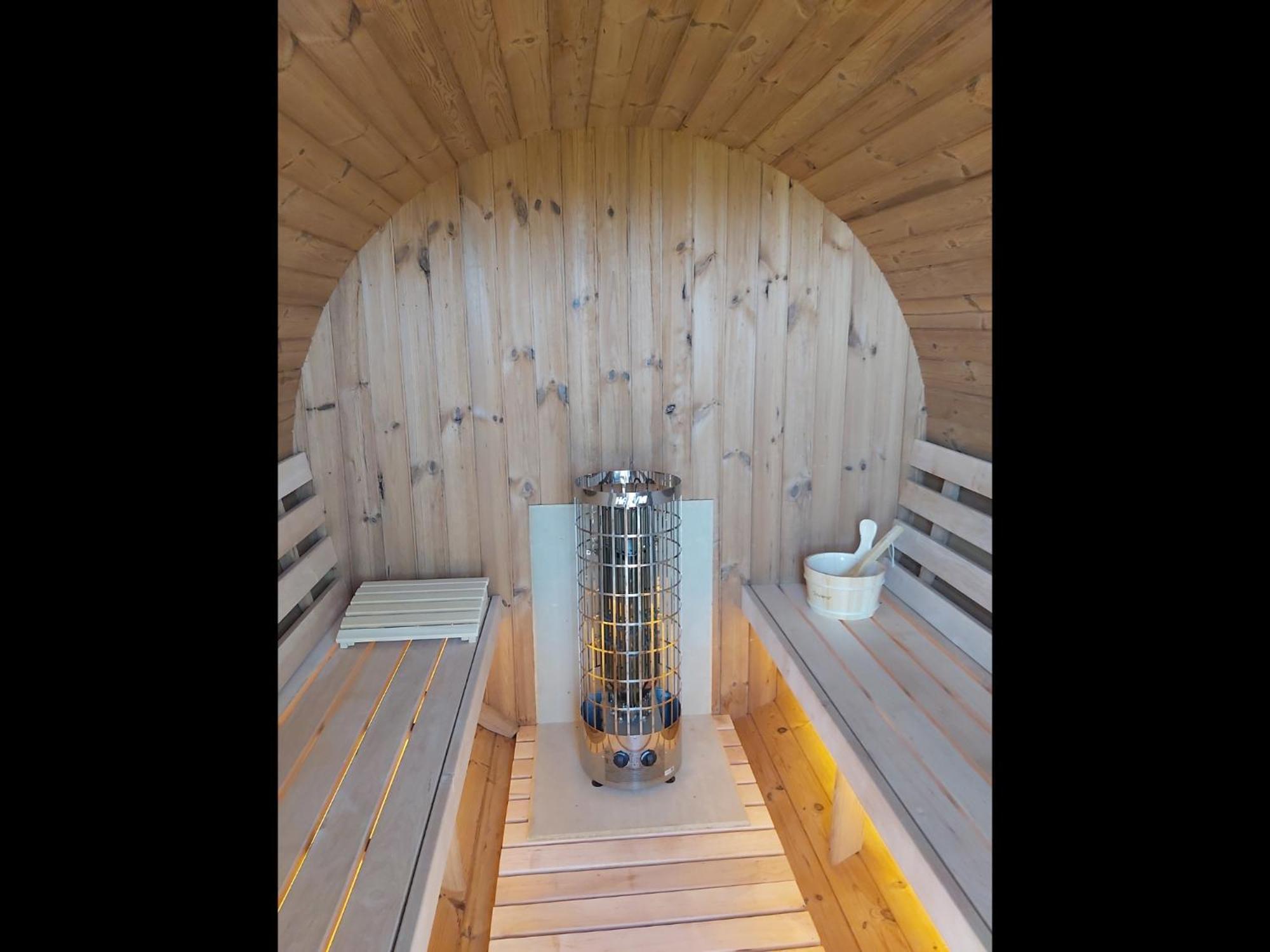 Neu! Ferienhaus Taja Niebuell Mit Sauna Extérieur photo